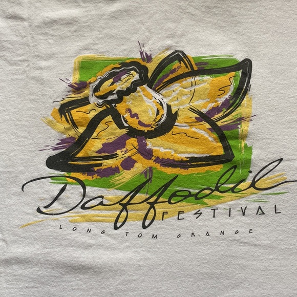 Beautiful DAFFODIL FESTIVAL Shirt XXL - Picture 1 of 5